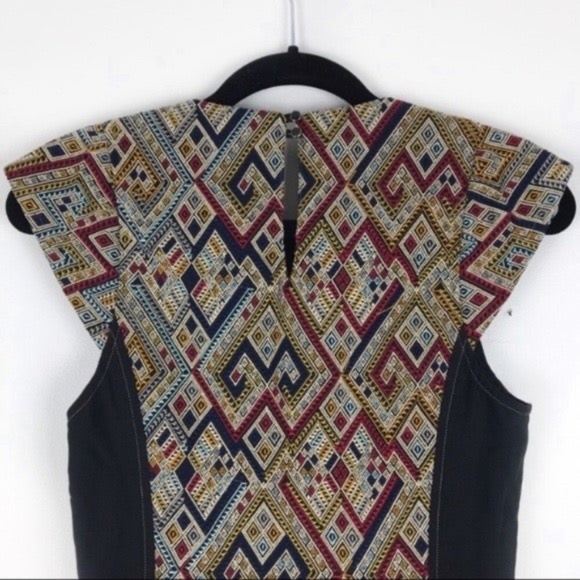 Anthropologie Burning Torch Dress Sz S - Picture 8 of 10